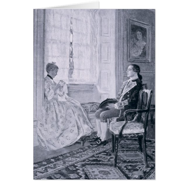 Washington y Maria Philipse (Frente)