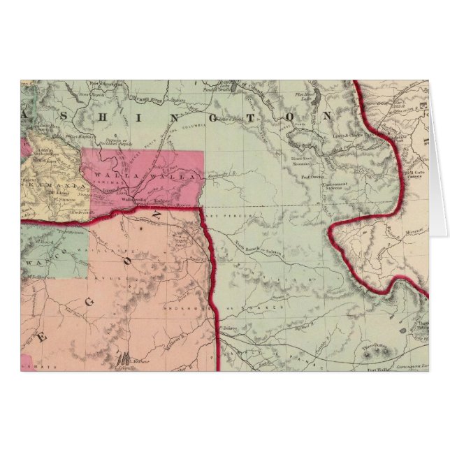 Washington y Oregón (Anverso (Horizontal))