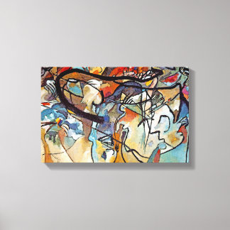Wassily Kandinsky - Composición Cinco Arte Abstrac