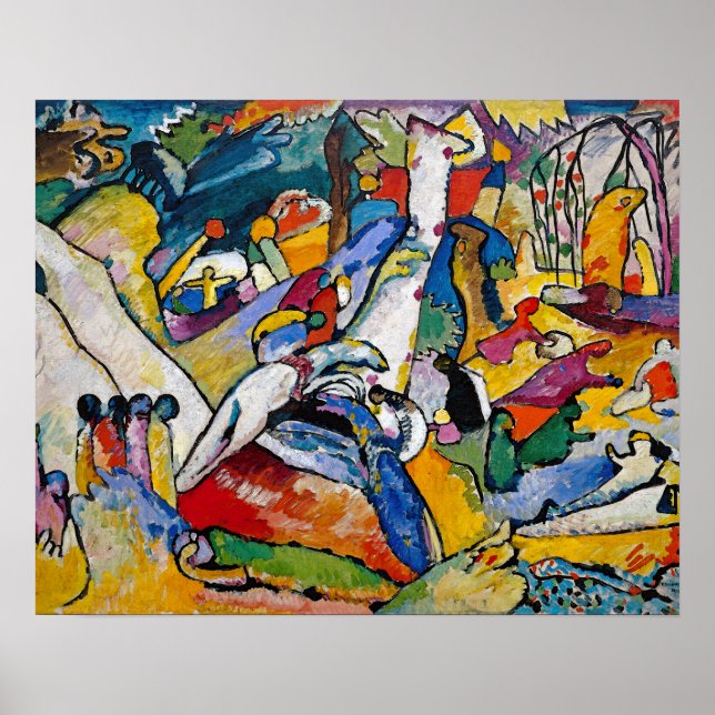 Wassily Kandinsky - Composición II Resumen de arte (Frente)