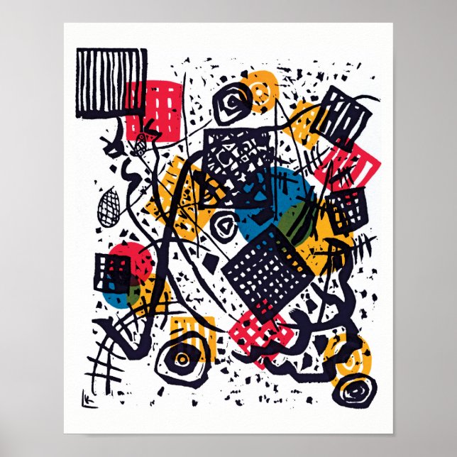 Wassily Kandinsky - Pequeños Mundos V Arte Abstrac (Frente)