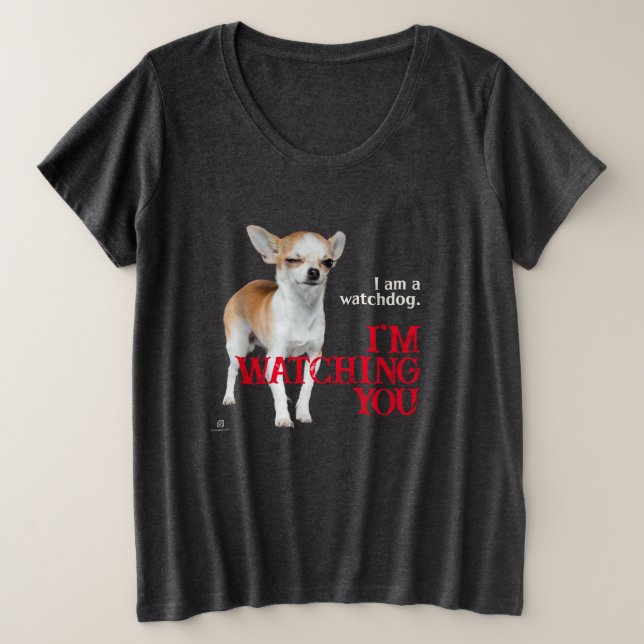 Watchdog Chihuahua - Personalizable (Anverso del diseño)