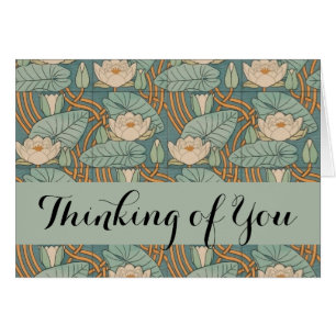 Water Lilies Lily Naturaleza Art Nouveau