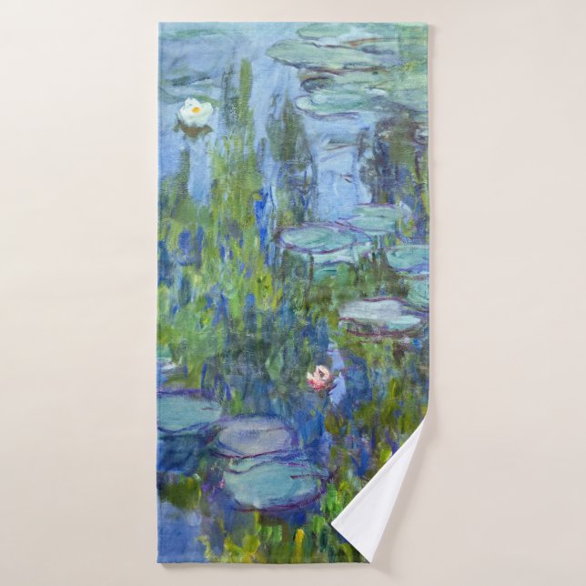 Water Lily Pond, Monet (Toalla de baño)