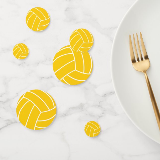 Water Polo Ball Confetti (Grupo)