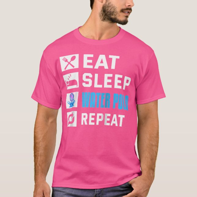 Water Polo Funny Come Sleep Water Polo Player Bas (Anverso)