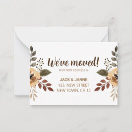 Watercolor Botánico Tarjeta de Invitación que hemo