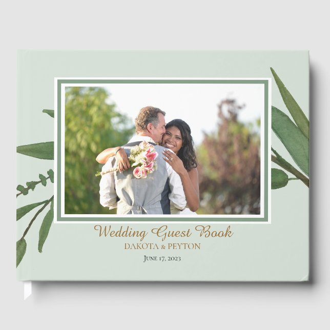 Watercolor deja libro para Bodas 07b (Anverso)