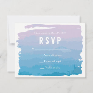 WATERCOLOR PASSION Bat Mitzvah Invitación