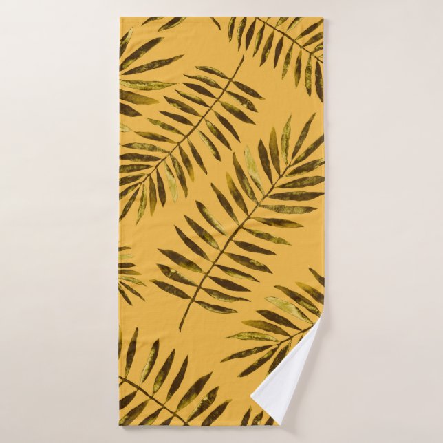 Watercolor seamless pattern with colorful abstract (Toalla de baño)