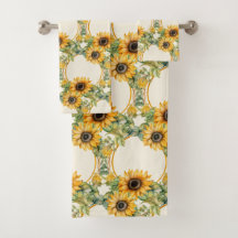 Watercolor Sunflowers Van Gogh Style