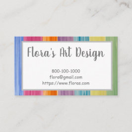 WATERCOLOR Tarjeta de visita