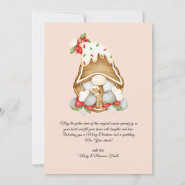 Watercolor Vintage Navidad Gnome Chocolate calient