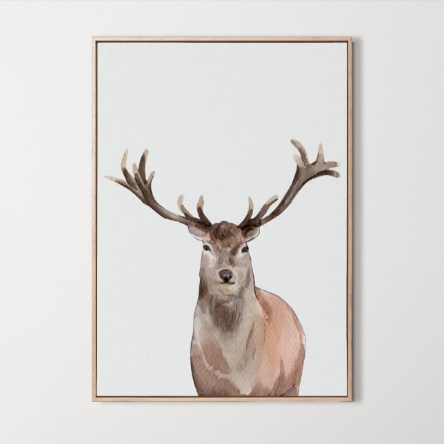 Watercolor Woodland Animal Boys Chicas Decoración  (Watercolor Woodland Animal Boys Girls Room Decor)