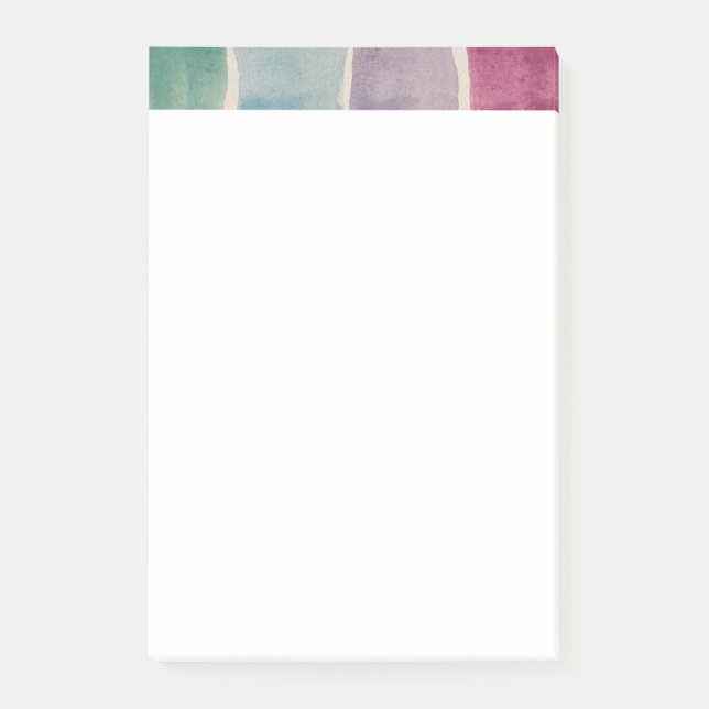 WATERCOLORS Notas Post-It (Anverso)