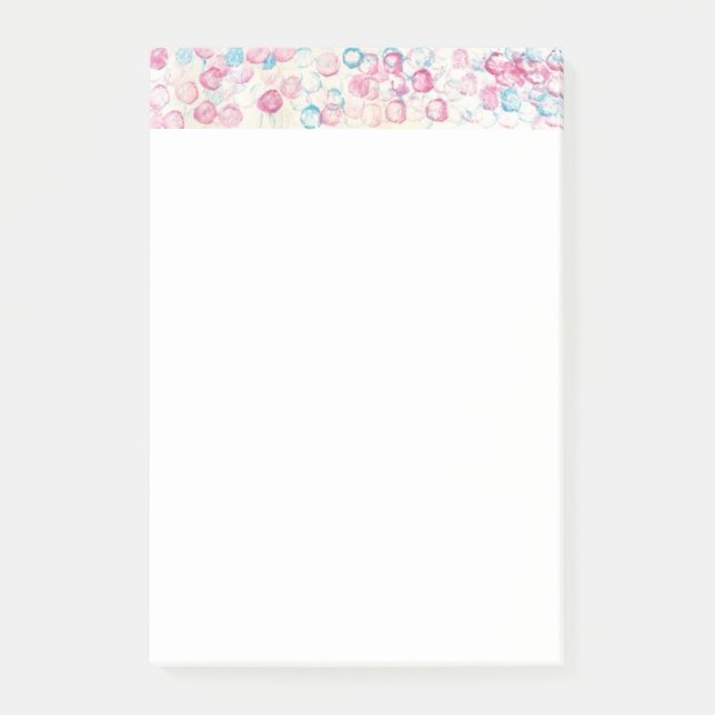 WATERCOLORS Notas Post-It (Anverso)