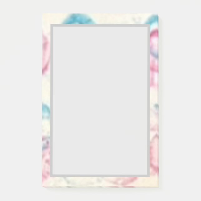 WATERCOLORS Notas Post-It (Anverso)