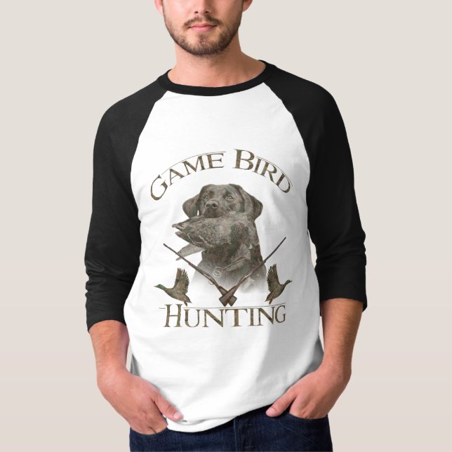 Waterfowl , Caza de aves en la camiseta (Anverso)