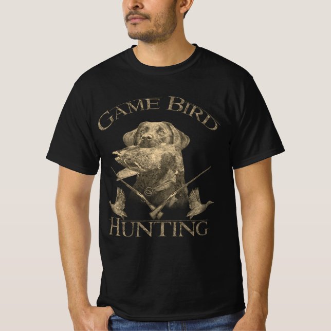 Waterfowl , Caza de aves en la camiseta (Anverso)