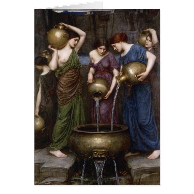Waterhouse Danaides Pre-Raphaelite Art (Frente)