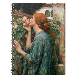 Waterhouse el alma del cuaderno color de rosa