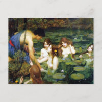 Waterhouse Hylas y las invitaciones a los ninfas