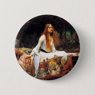 Waterhouse la señora del botón de Shalott