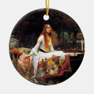 Waterhouse la señora del ornamento de Shalott