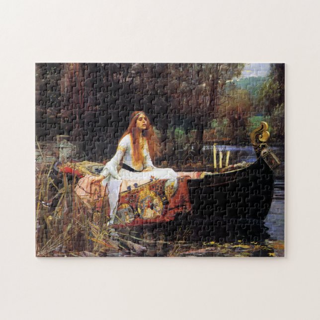 Waterhouse La Señora del Puzzle de Shalott (Horizontal)