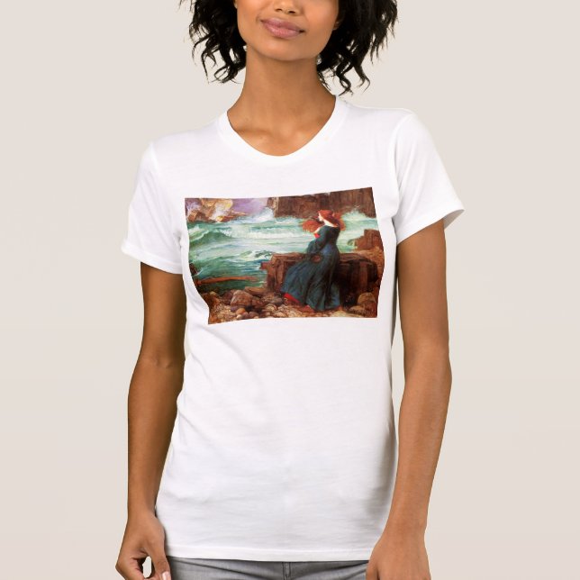 Waterhouse Miranda la camiseta de la tempestad (Anverso)