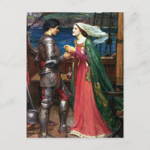 Waterhouse Tristan e invitaciones de Isolda