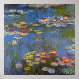 Waterlilies by Claude Monet, arte de la naturaleza