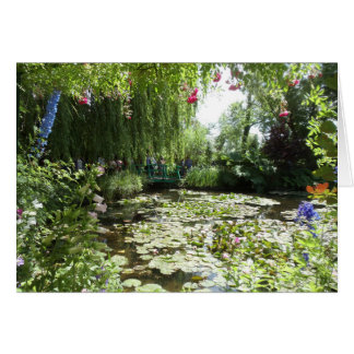 Waterlilies del jardín de Monet, Francia