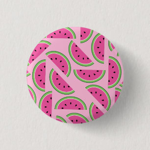 Watermelon Cute Primer botón de cumpleaños Pin
