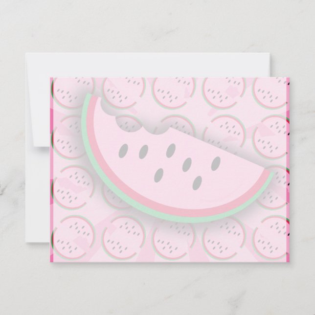 Watermelon Fun Diseño de Fruta Fresca (Anverso)