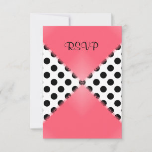 WATERMELON MODERNO SPOT WEDDING RSVP