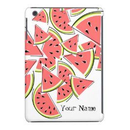 Watermelon 'Name' iPad Mini funda