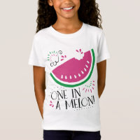 Watermelon One en una camiseta melónica