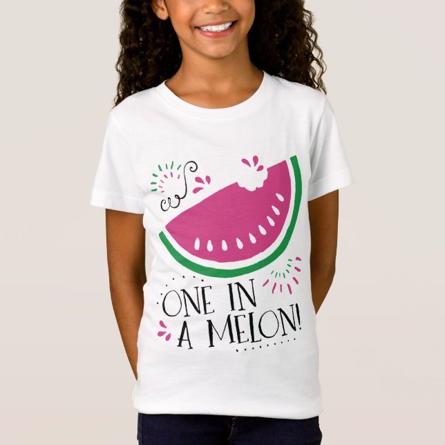 Watermelon One en una camiseta melónica (Anverso)