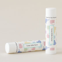 Watermelon Personalizado Kitty Lip Balm Pack de 12