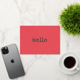 Watermelon Red Moda Moderna Simple Hello Personali