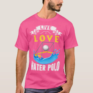 Waterpolo Live Love Water Polo Player