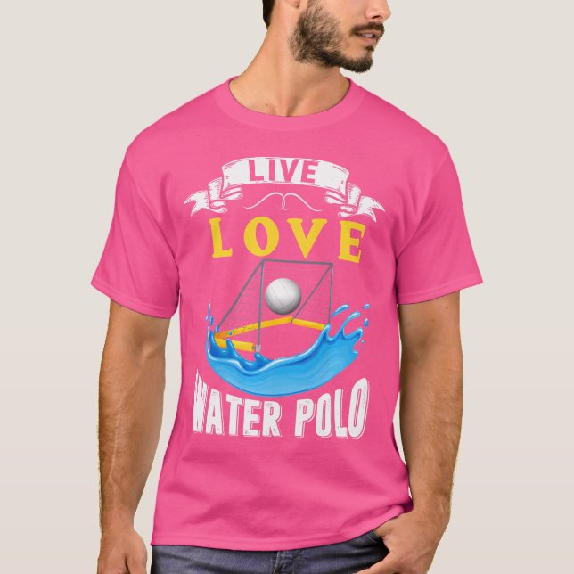Waterpolo Live Love Water Polo Player (Anverso)