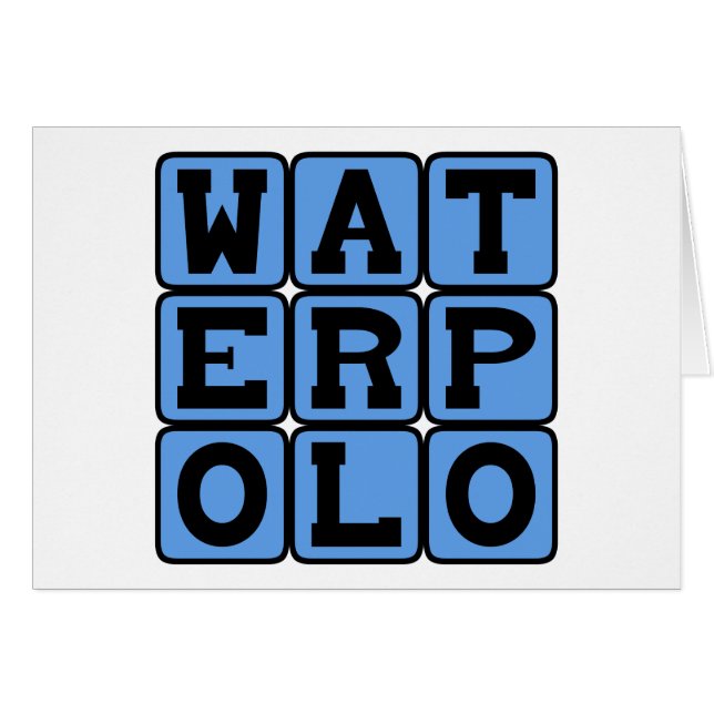 Waterpolo y Deportes (Anverso (Horizontal))