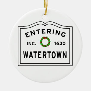 Watertown, MAMÁES Ornamento Metalizado de la guerr