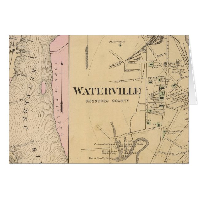 Waterville, condado de Kennebec (Anverso (Horizontal))