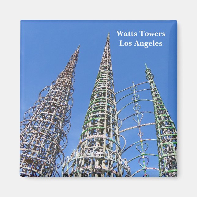 Watts Towers/El imán de Los Ángeles! (Frente)