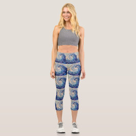 Wave Capri Leggings