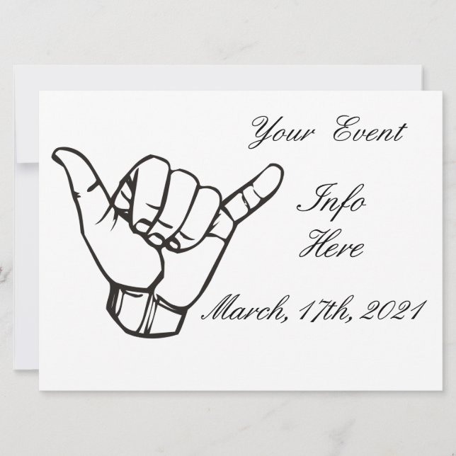 Wave Thunder_Cove de Shaka Brah Hawaii (Anverso)