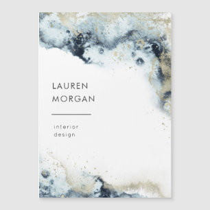 Waves acuáticas y tarjeta de visita magnética de a